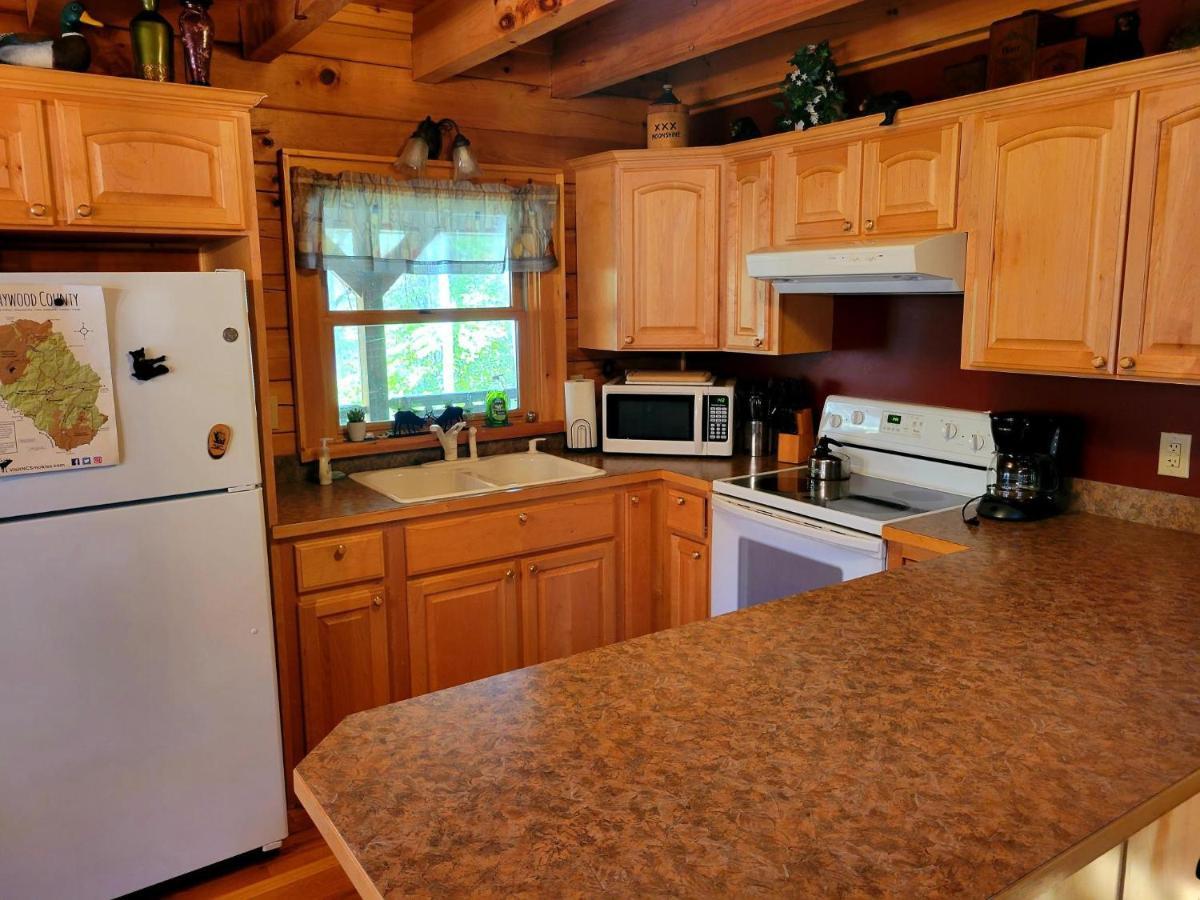 Red Wolf Cabin In Maggie Valley Extérieur photo